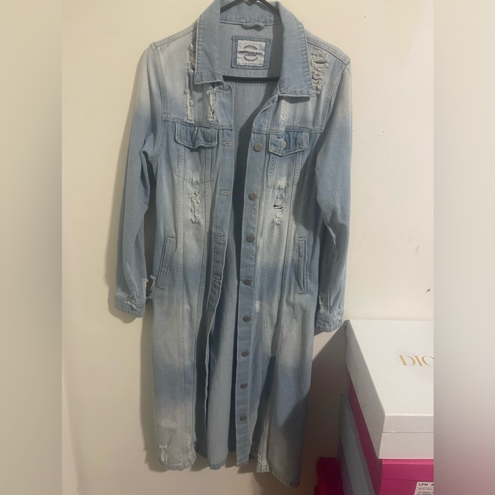 Long Denim jacket